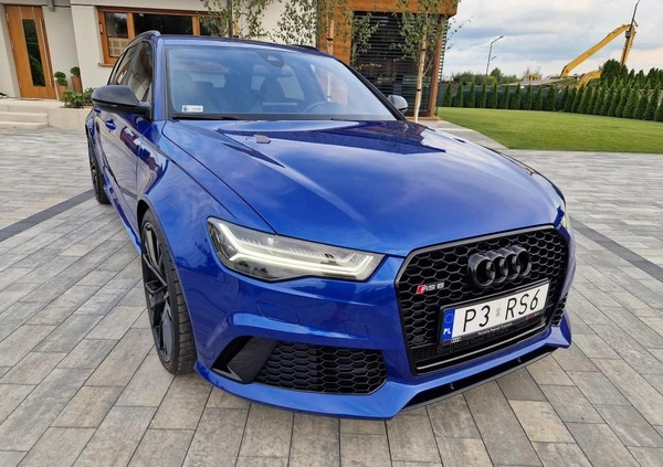 Audi RS6 cena 255000 przebieg: 153000, rok produkcji 2016 z Koło małe 121